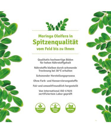  Moringa Maya Garden Moringa Oil - Cold-Pressed Moringa Seed Oil - 250ml - Berry Oil from the Highest Quality Moringa Tree Seeds - Raw Quality According to Organic Growing by MAYA GARDEN - Buy Online on GoSupps.com