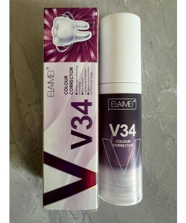 Lila toothpaste - tooth whitening serum for removing discoloration reducing the dental coating color and achievement of brighter whiter teeth for a self -confident look.(2PCs) - Buy Online on GoSupps.com