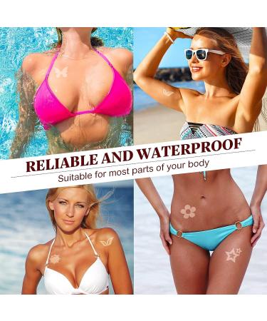 800 Self-Adhesive Tanning Bed Stickers - Removable Body Stickers in 16 Designs - Buy Online on GoSupps.com