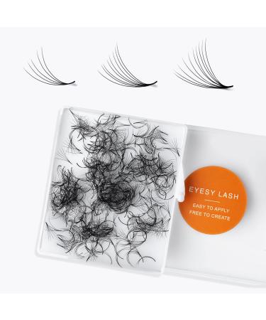 Eyesy Lash 500 Promade Fans | 16D 0.03 Size 18 mm Curl D | DIY Premade Lash Fans Mega Volume Lash Extensions Premade Fans Eyelash Extensions Fans Lash Fans Premade Eyelash Extensions Fans