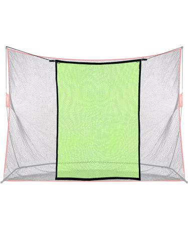 Golf Net with Mat,Golf Hitting Net with Turf,10x7ft Golf Practice Net,Driving Range for Backyard Golf Net Target