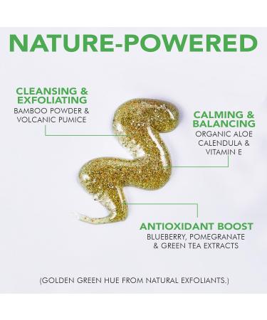 Beauty by Earth Facial Scrub Exfoliator USA Made with Natural & Organic Ingredients  Gentle Exfoliating Face Wash for Sensitive & Acne Prone Skin Removes Dead Skin Cells - 2 Fl Oz - Buy Online on GoSupps.com