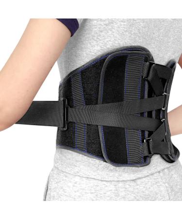ZOYER USA Recovery Back Brace w/ Lumbar Support Quad-Spring Stabilizers Chronic Pain Relief Sciatica Posture Corrector Customizable Tension S/M
