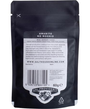 Amabito No Moshio Gourmet Japanese Sea Salt 60g - Buy Online on GoSupps.com