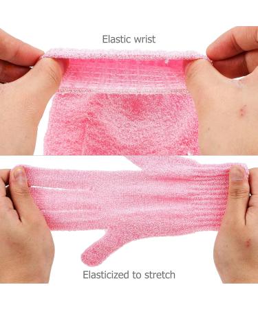Healifty 6 Pairs Exfoliating Gloves for Body Shower - Bath and Shower Scrubber Gloves for Women - Buy Online on GoSupps.com