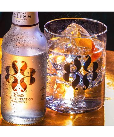 Royal Bliss - Exotic Yuzu Sensation - Yuzu Flavored Tonic Water - 24 pieces 200ml Glass Bottle - Buy Online on GoSupps.com