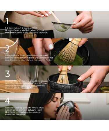  Kaizen Kaizen - Tanosh Organic Matcha Tea - Tezumi Contest Grade - 35 Days of Tana Shade - Direct Import from Kagoshima/Japan - 30g Box with UV and Oxygen Protection - Buy Online on GoSupps.com