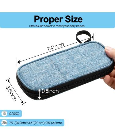 Insulin Pen Refrigerator for Diabetes | Insulated Storage with Syringe Boxes & Ice Bags - Model 1 - Buy Online on GoSupps.com