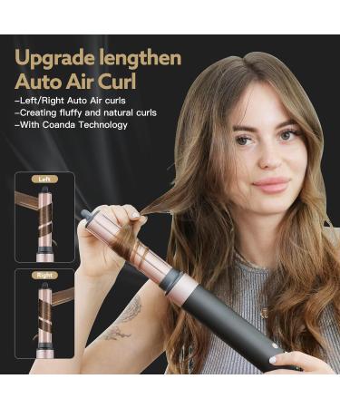 Auto Air Curling Wand & Hair Dryer Set - 1 1/4 Inch Ceramic Ionic Curler for Fast Drying & Stylish Waves - International Shipping Available - Buy Online on GoSupps.com