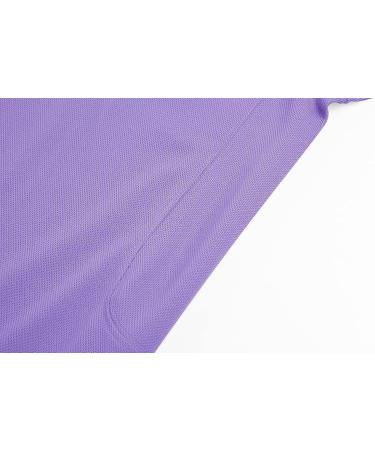 TACVASEN Men's Outdoor Sport Performance Polo Short Sleeve Shirt - Light Purple (Large) #33 - Buy Online on GoSupps.com