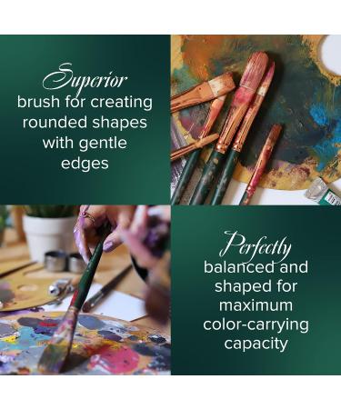 Silver Brush Limited 1002 Grand Prix Bright Brush Size 2 - Long Handle | For Oil Paintings - Buy Online on GoSupps.com