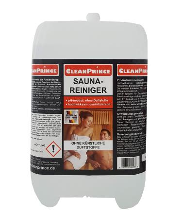 Sauna cleaner 5 liters |Liquid sauna cleaner wood cleaner disinfection sauna sauna infection immediately ready -to -use refill canister