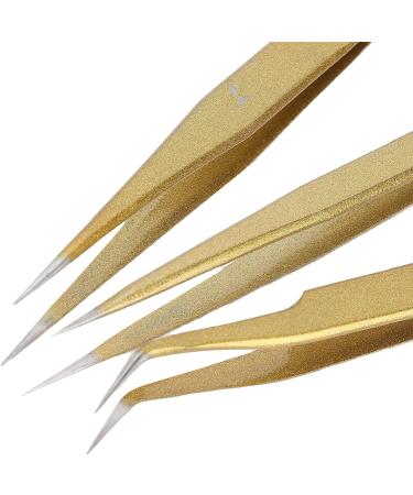 Graft Eyelashes Tweezers Ergonomic Manicure Tweezers Strong Biting Strength Exquisite Acid Proofing Antimagnetic for Manicure for Graft Eyelashes for DIY - Buy Online on GoSupps.com