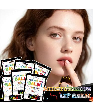 48 Pcs Chrismas Employee Appreciation Lip Balms Bulk Staff Appreciation Gifts Thank You Team End of Year Gifts You Are The Balm Bulk for Coworkers Teacher Worker Leaving Farewell Party Favor - Buy Online on GoSupps.com