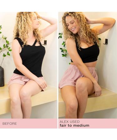 Self Tanner Mousse - USA Made Natural & Organic Streak-Free Tanning Foam for Pale Skin Non-Toxic Fake Tan - 3.30 Fl Oz (Pack of 1 - Buy Online on GoSupps.com