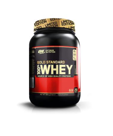 Optimum Nutrition 100% Whey Gold Standard, 2 LB Dose (White Chocolate Raspberry)