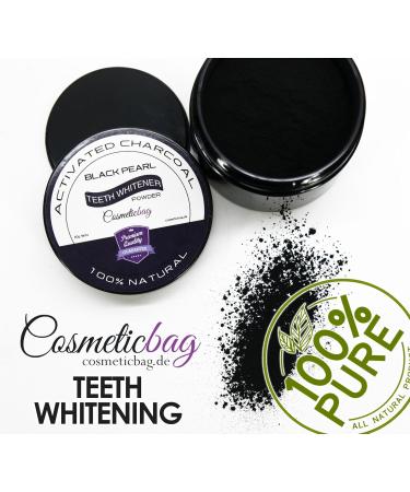 Organic Teeth Whitening | Natural Tooth Whitener for Bright White Teeth | 30g - Buy Online on GoSupps.com