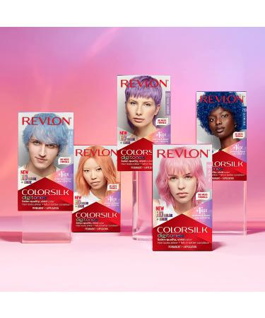 Revlon ColorSilk Digitones with Keratin 79D Electric Blue - Permanent Hair Color (1 Pack) - Buy Online on GoSupps.com