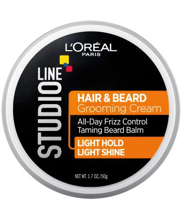 L'Oreal Paris Hair Care Studio Line Beard and Hair Cream  1.7 Ounce - Buy Online on GoSupps.com