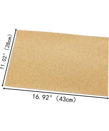 Noifne Gravel Paper for Bird Cage 17x11 Inches - 20 Pcs Fine Sand for Birds Parrots Cockatiels - Buy Online on GoSupps.com