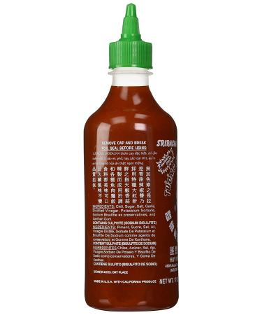 Huy Fong Sriracha Hot Chili Sauce 17 oz. 3 Pack - Authentic Thai Hot Sauce - Buy Online on GoSupps.com