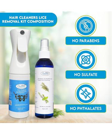 Lice Treatment Kit for Kids & Adults | Complete Prevention Set with Comb, Cream & Repellent - Buy Online on GoSupps.com