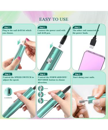 Zoccee 11-in-1 Electric Nail Cutter with Filing Light - Professional 22000 RPM Manicure Set for Gel & Acrylic Nails | International Shipping Available - Buy Online on GoSupps.com