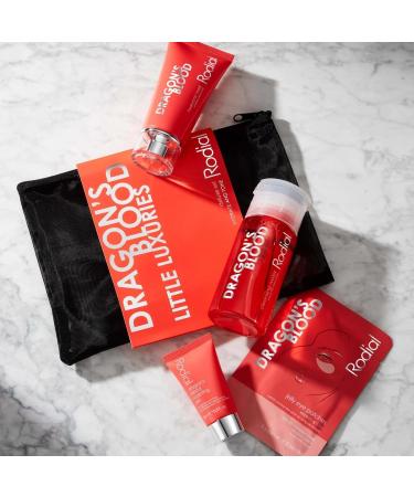 Rodial Dragons Blood Little Luxuries Kit - Sculpting Gel Cleansing Water Eye Gel & Jelly Eye Mask | Hyaluronic Acid Beauty Set | International Shipping Available - Buy Online on GoSupps.com