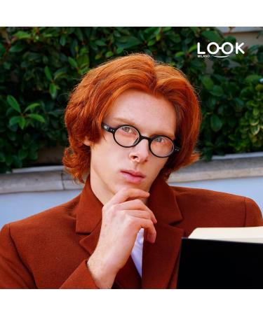 Buy Look Drei Reading Glasses Charlie Model - Ultralight Unisex Red Black Speckled 3 Diopters - International Shipping Available - Buy Online on GoSupps.com