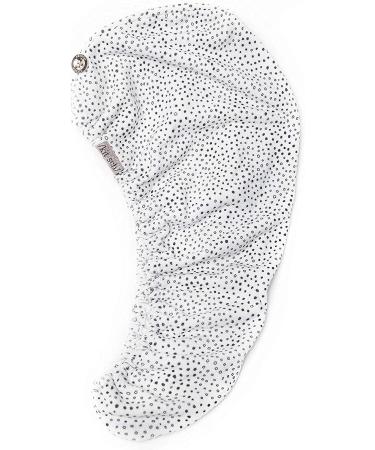 Kitsch Quick Drying Microfiber Hair Towel - Micro Dot Design | 1 Piece - Buy Online on GoSupps.com