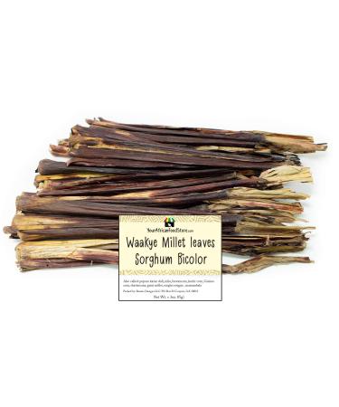 Waakye Millet leaves, Waachay, Sorghum Bicolor, Millet Leaves (85g / 3oz)