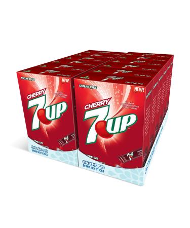 7-UP Powder Drink Mix  Sugar Free & Delicious (Cherry, 72 Sticks)