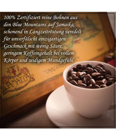 C&T Jamaica Blue Mountain Coffee AA Wallenford Estate | 500g Whole Bean Pure | Single Origin Jamaican Rarity Whole Bean Coffee - Buy Online on GoSupps.com