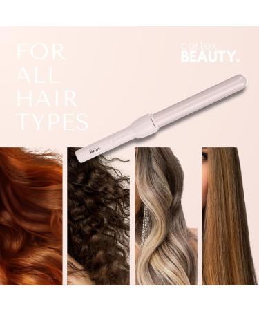 Cortex Beauty CurlPro 1 Curling Wand Professional Temperature Control for Perfect Curls | International Shipping Available - Buy Online on GoSupps.com