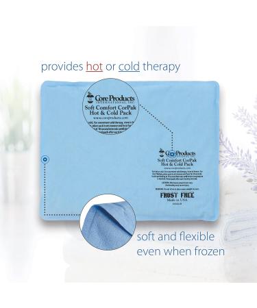 Core Products Soft Comfort CorPak Hot and Cold Therapy - 10 X 13 (2 Pack) | Pain Relief | Reusable Gel Pack | Microwaveable Heating Pad - Buy Online on GoSupps.com