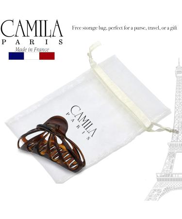Camila Paris NV109 French Large Hair Clips for Women - Strong Hold Claw Clip for Thick, Long, Wavy, Curly Hair - Made in France - 3.75 Inch (Pack of ...) - Buy Online on GoSupps.com
