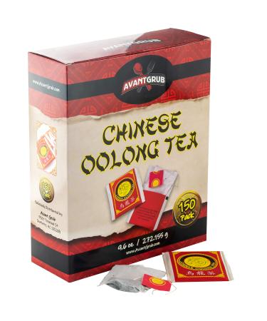 Authentic, Restaurant-Grade Oolong Tea Bags 150 Pack. Premium Chinese Tea Sachets for Hot or Iced Caffeinated Drinks. Individually Packed Semi-Fermented Drink for Detox, Health, Diet, Energy 9.6 Ounce 9.3 Ounce (Pack of 150)