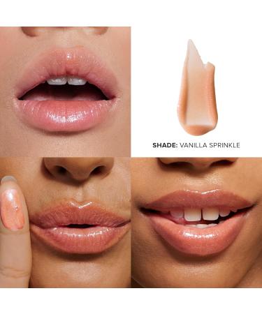 Nudestix NudeGlow Lip Set 3-Piece Hydrating Peptide Lip Butter Kit with Glossy Shimmer Tints | Includes Vanilla Sprinkle Rose Sparkle & Mocha Magic | Clean Vegan Plumping Lip Balm Trio - Buy Online on GoSupps.com