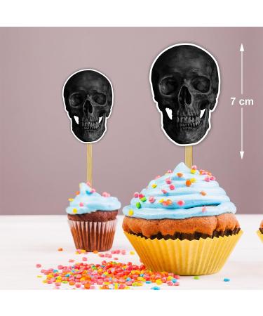 Seyal Skul Cupcake Topper - Buy Online on GoSupps.com