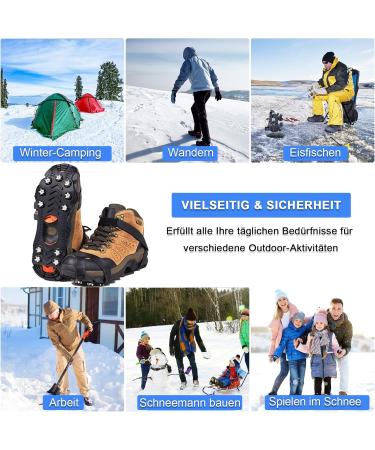 Buy High-Performance Crampons for Shoes - Perfect for Ice & Snow - International Shipping Available - Buy Online on GoSupps.com