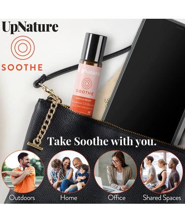 Soothe Essential Oil Roll On: Reduce Muscle & Pain, Breathe Easy, Improve Circulation - Peppermint & Eucalyptus Aromatherapy Blend | Stocking Stuffer - Buy Online on GoSupps.com