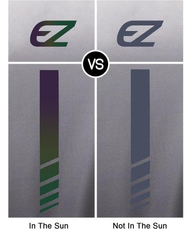 EZRUN Men's Quick Dry Muscle Swim Shirt Sleeveless Workout Tank Top - X-Large Grey Gradient - Buy Online on GoSupps.com