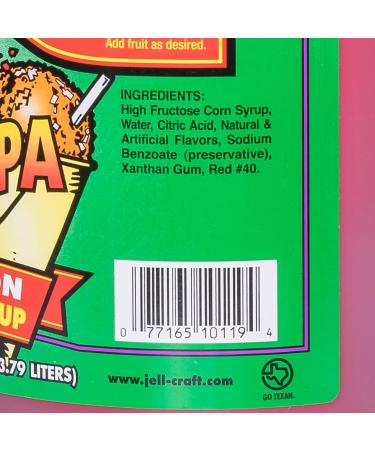 Snow Cone Syrup Shaved Ice - Watermelon Flavor Coffee ICEE Slushie soda Flavored syrups for Drinks 1 Gallon Jug 15680-Watermelon - Buy Online on GoSupps.com