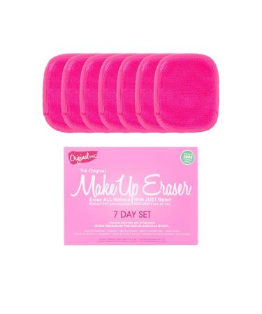 Original Makeup Eraser 7-Day Set | Effortlessly Removes All Makeup Waterproof to Lipstick | Luxury Pink Edition - Buy Online on GoSupps.com