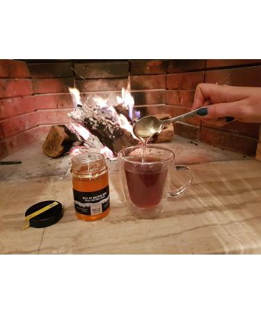 Pure Greek Honey with PDO Chios Mastic ( Mastiha ) | 500g (2 x 250g) | The Antioxidant Superfood | Unpasteurized unheated unprocessed | Loaded with Important Nutrients - Buy Online on GoSupps.com