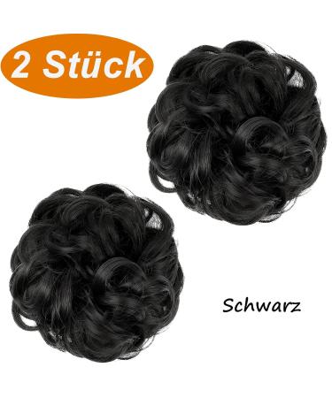 Jjstar 2-Piece Hair Parting Tool with Rubber Bands - Perfect Dutt Hair Ties for Updos Messy Bun & Ponytails for Women & Girls - Black - Buy Online on GoSupps.com