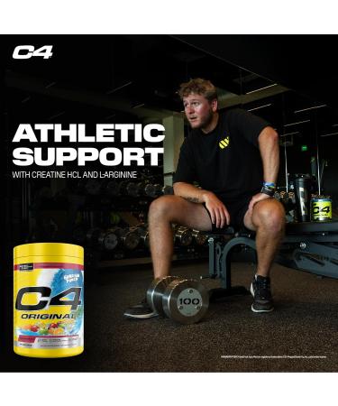 Cellucor C4 Original Pre Workout Hawaiian Punch - Pre-Workout for Endurance, Focus & Performance with 200mg Caffeine, Beta-Alanine, Creatine Nitrate, L-Arginine & PeptiPump Sugar Free, 50 Servings Hawaiian Punch Fruit J  - Buy Online on GoSupps.com