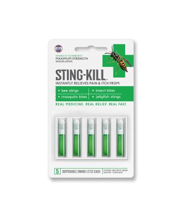 Sting-kill Disposable Swabs 5 Count
