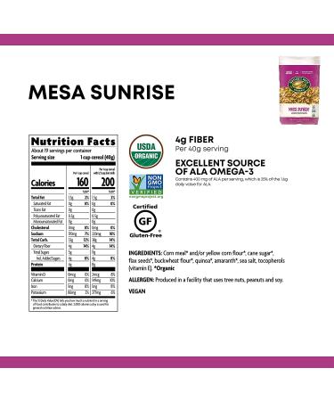 Nature's Path Organic Mesa Sunrise Gluten-Free Cereal 1.65 lbs - Healthy Breakfast Option - Buy Online on GoSupps.com