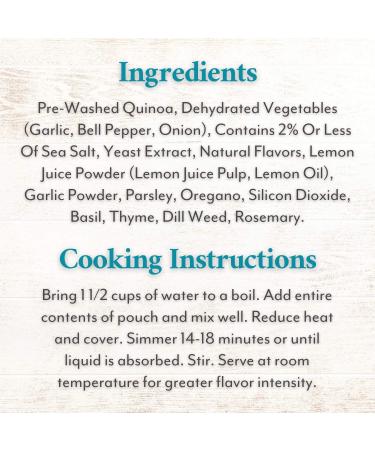 Roland Foods Mediterranean Seasoned Quinoa - Gluten Free, 5.46 oz (Pack of 6) - Buy Online on GoSupps.com